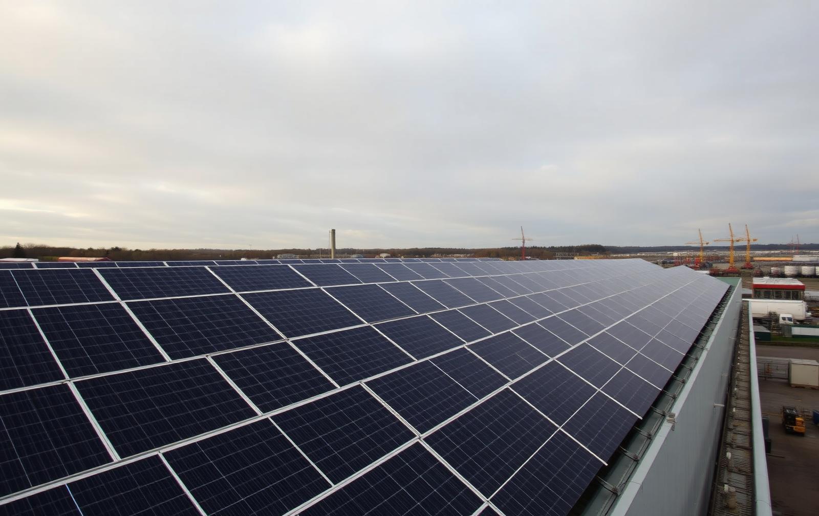 Commercial solar installation suitable for a Power Purchase Agreement